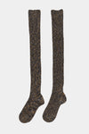 BASERANGE Cotton Stockings KOK KTOK Collection France BAS-SOTOK-TC-AU25-OLIVE GREEN MELANGE (KOK KTOK SOOK SOTOK)